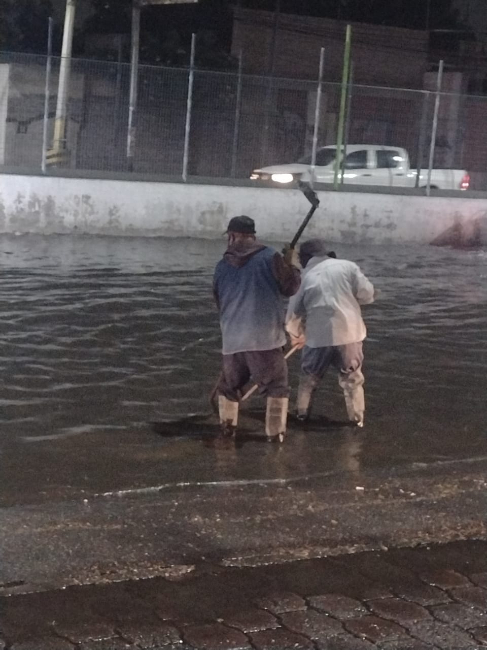 Atiende Sapase encharcamientos en límites de Ecatepec y Tecámac