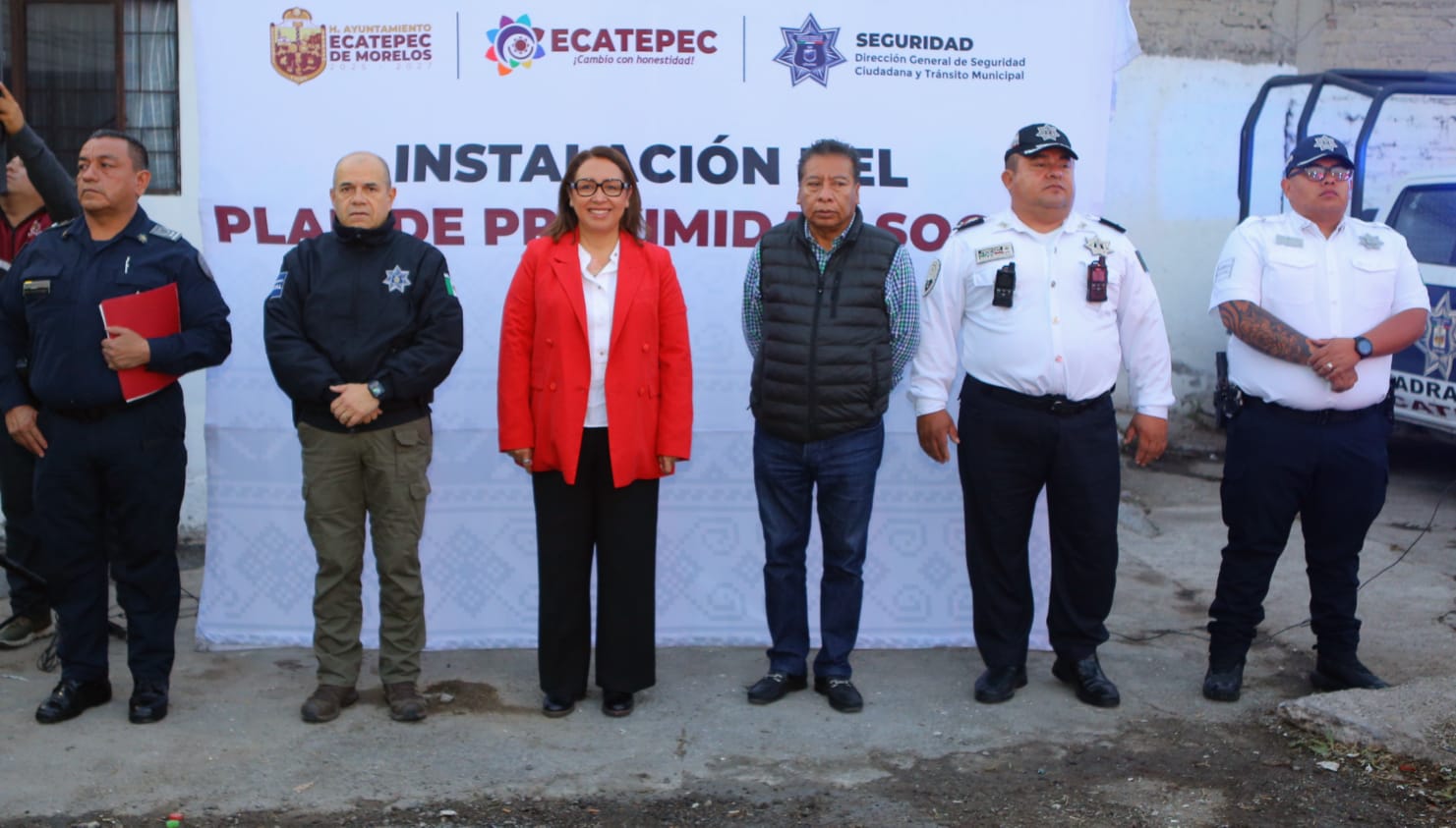 Vamos a recuperar la confianza de la gente en la policía de Ecatepec: Azucena