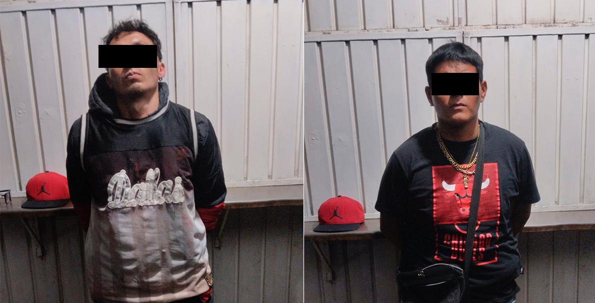 Policía de Ecatepec detiene a sujetos con varias dosis de estupefacientes