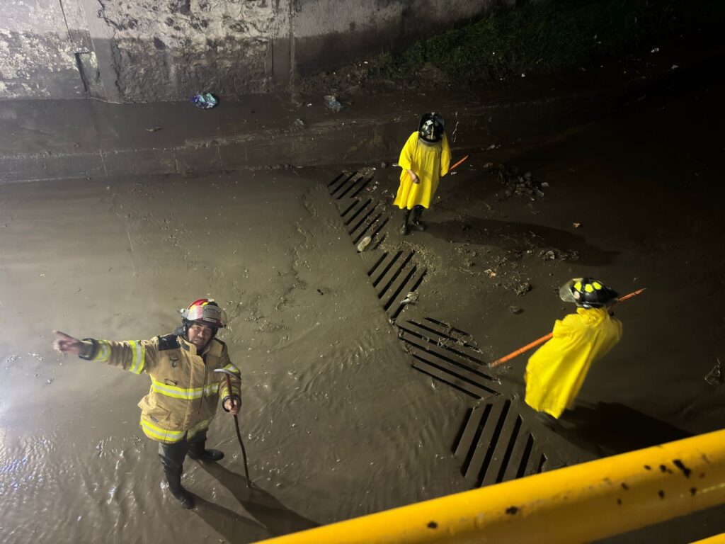 Sin inundaciones tras la lluvia en Ecatepec