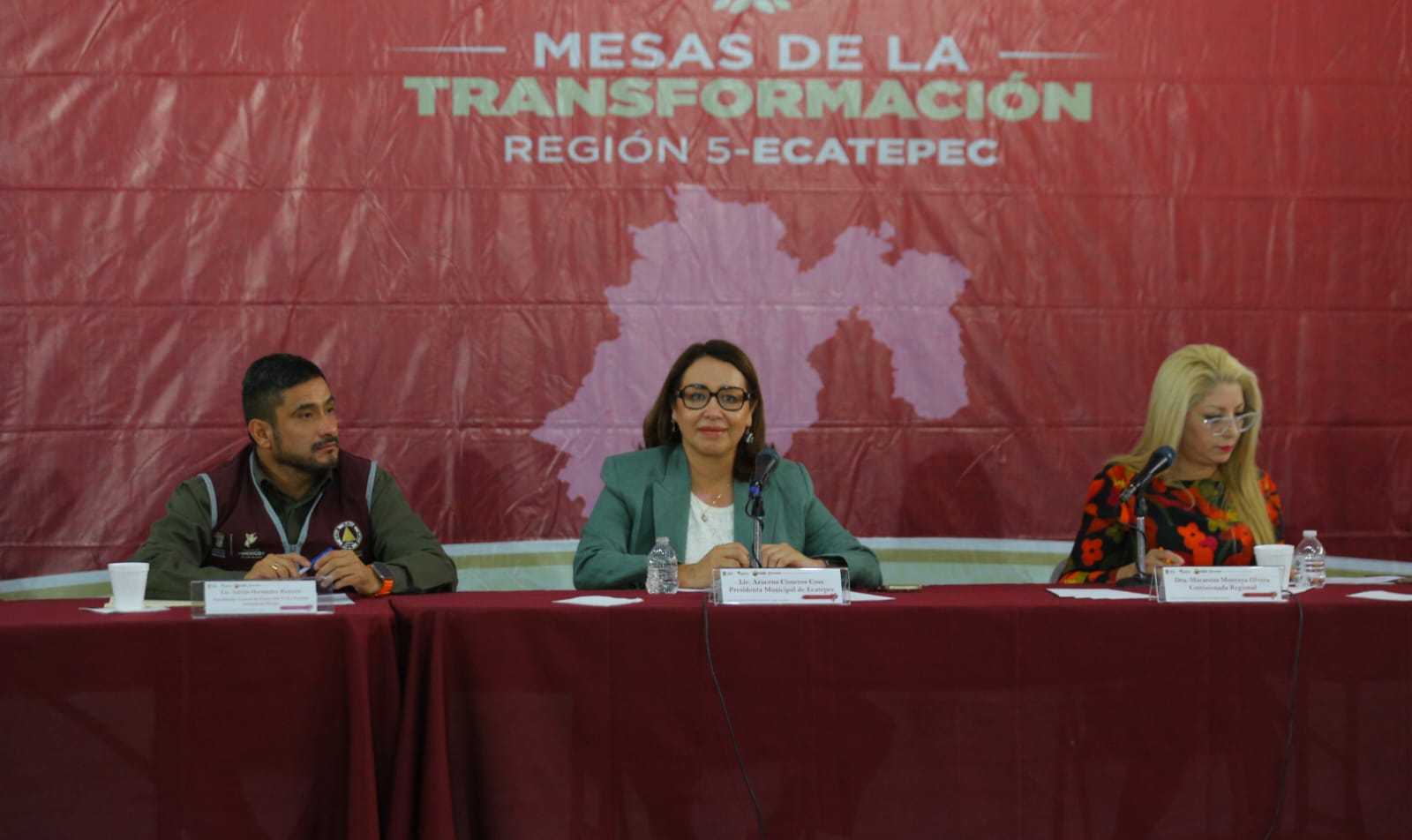 Solicita Azucena Cisneros que se construyan presas de gavión en la Sierra de Guadalupe