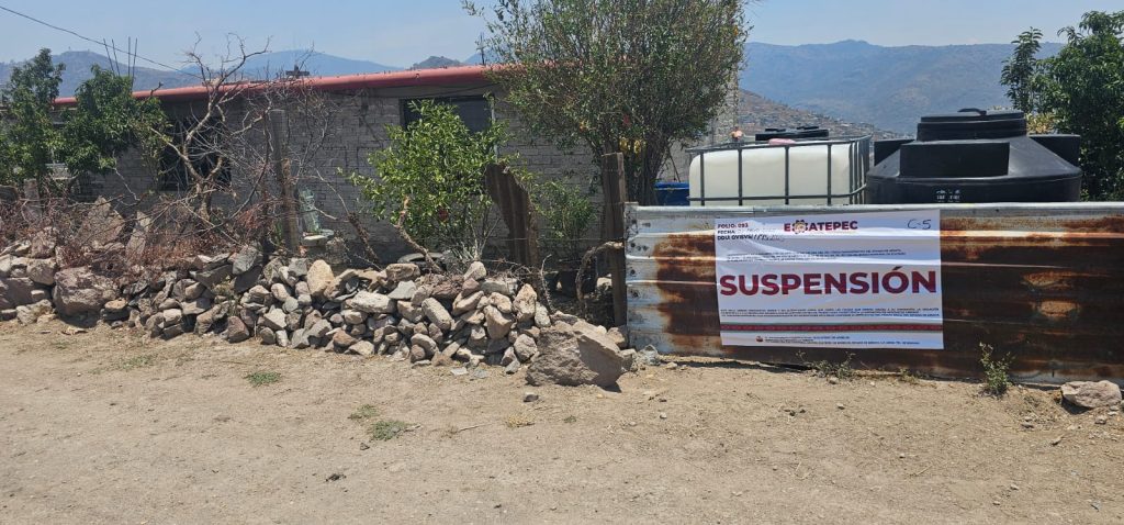 Gobiernos de Ecatepec y estatal buscan frenar invasiones en Sierra de Guadalupe