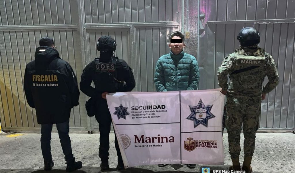 Respaldan Marina y policía municipal traslado de “El Calavera” a Chiconautla