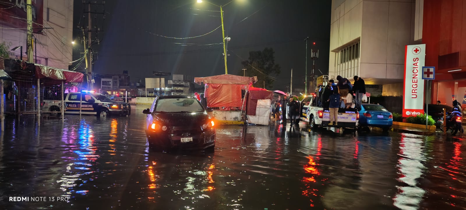 Ecatepec despliega Operativo Tormenta tras la lluvia que se registró este sábado