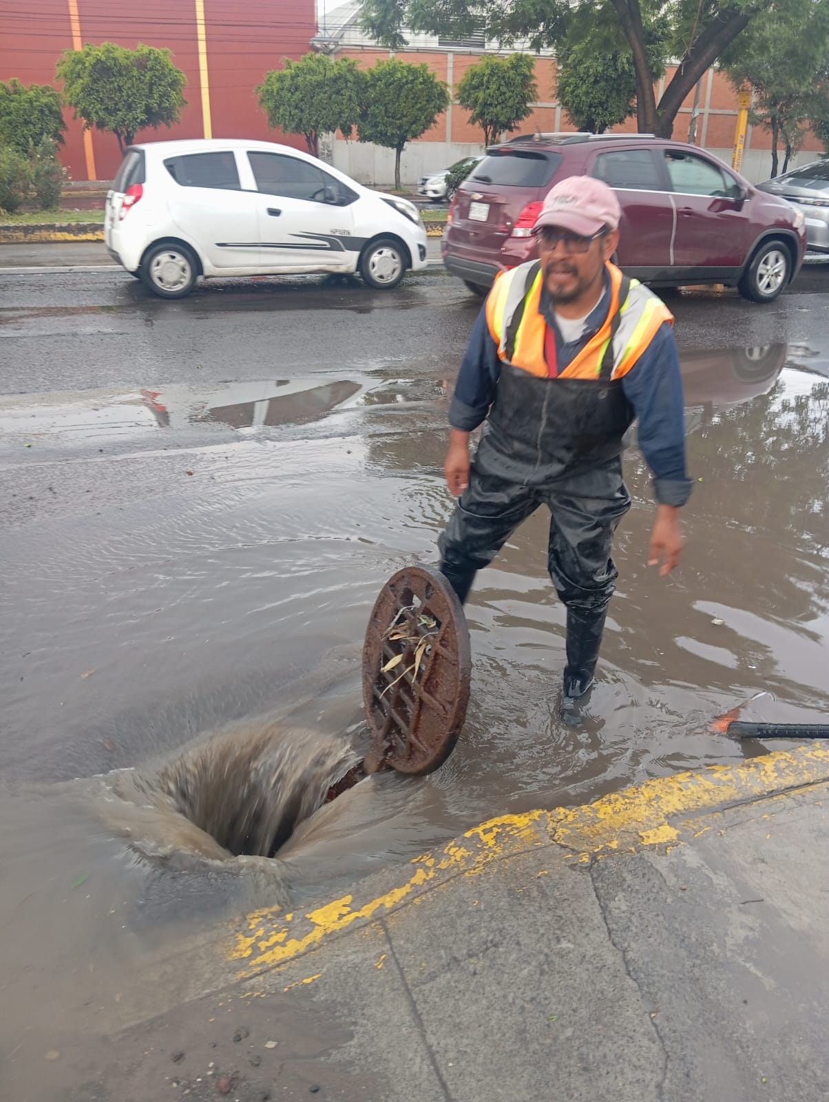 Gobierno de Ecatepec atiende encharcamientos