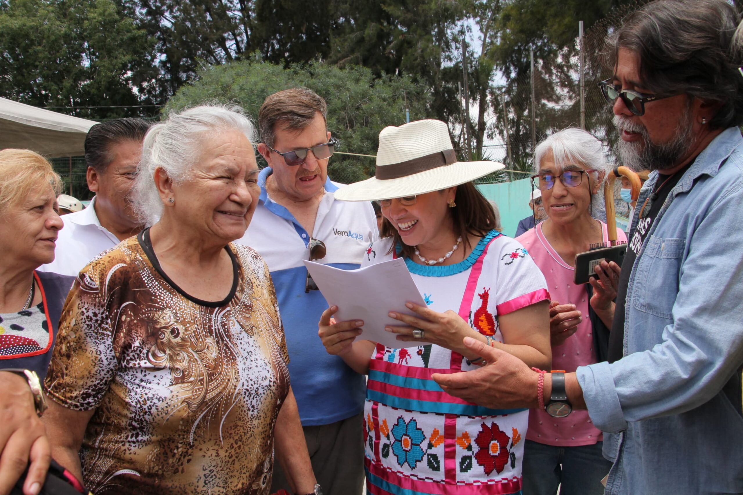 Azucena Cisneros responde con obras a peticiones ciudadanas