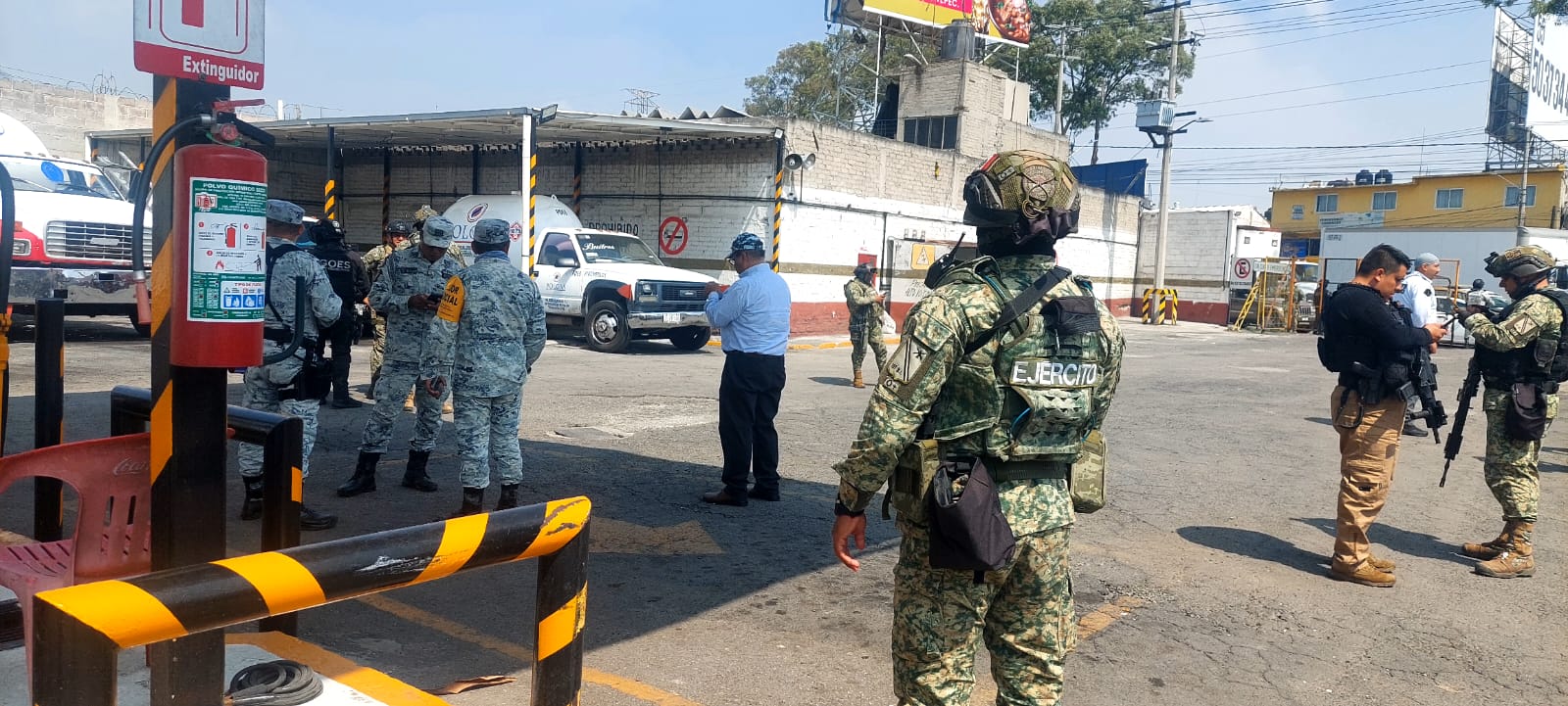 Clausuran gasera por trasiego ilegal de gas L.P.