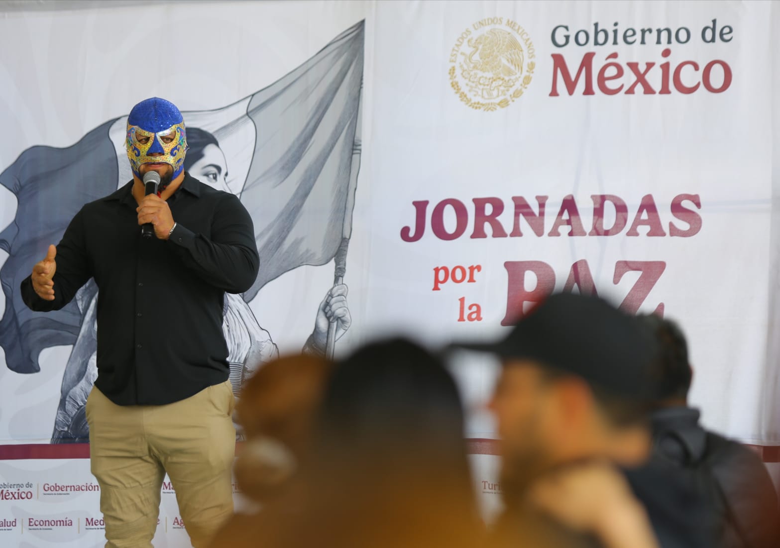 Campeones de box y lucha animan Activación Física Escolar por la Paz y Contra las Adicciones en Ecatepec
