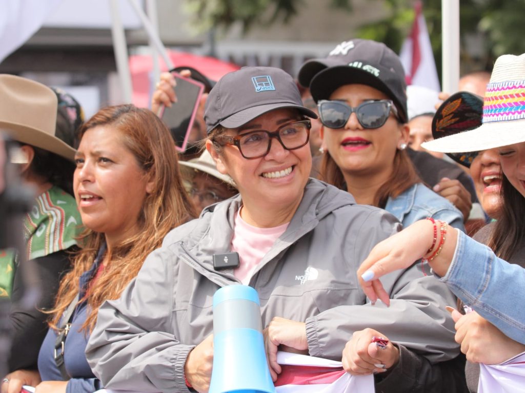 Más de 4 mil ecatepenses respaldan a Claudia Sheinbaum en Informe del Zócalo de la CdMx