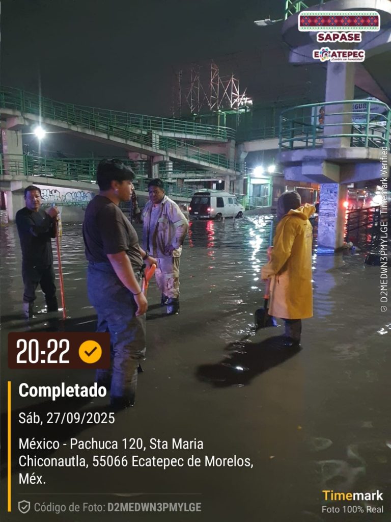 Operativo Tormenta apoya y atiende afectaciones por lluvias