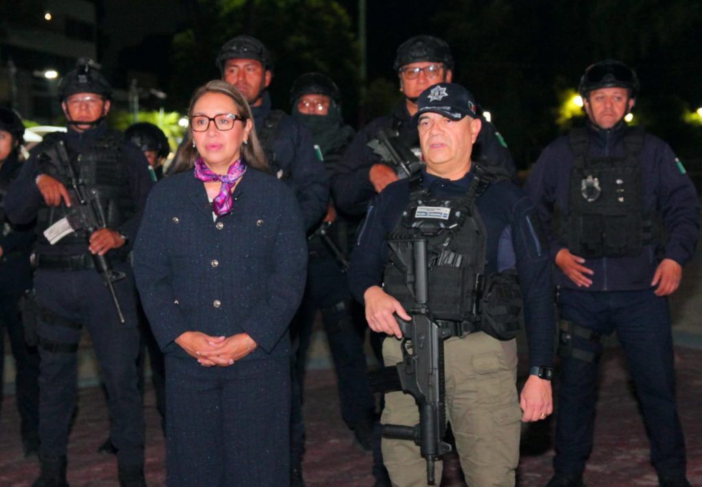Azucena Cisneros supervisa patrullaje disuasivo en vialidades y límites con Cdmx