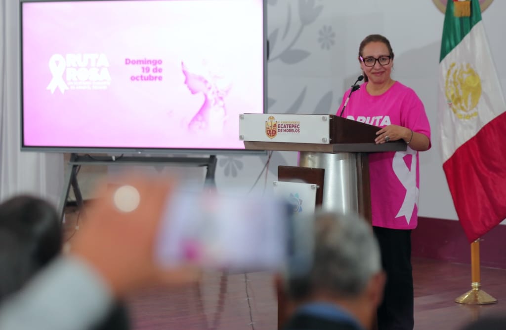 Tocarse salva vidas: Gobierno de Ecatepec activa la Ruta Rosa para prevenir el cáncer de mama