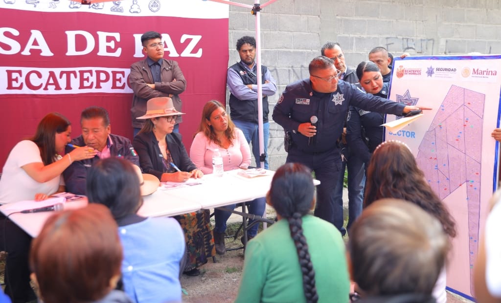 Con proximidad social crece confianza en la Policía de Ecatepec