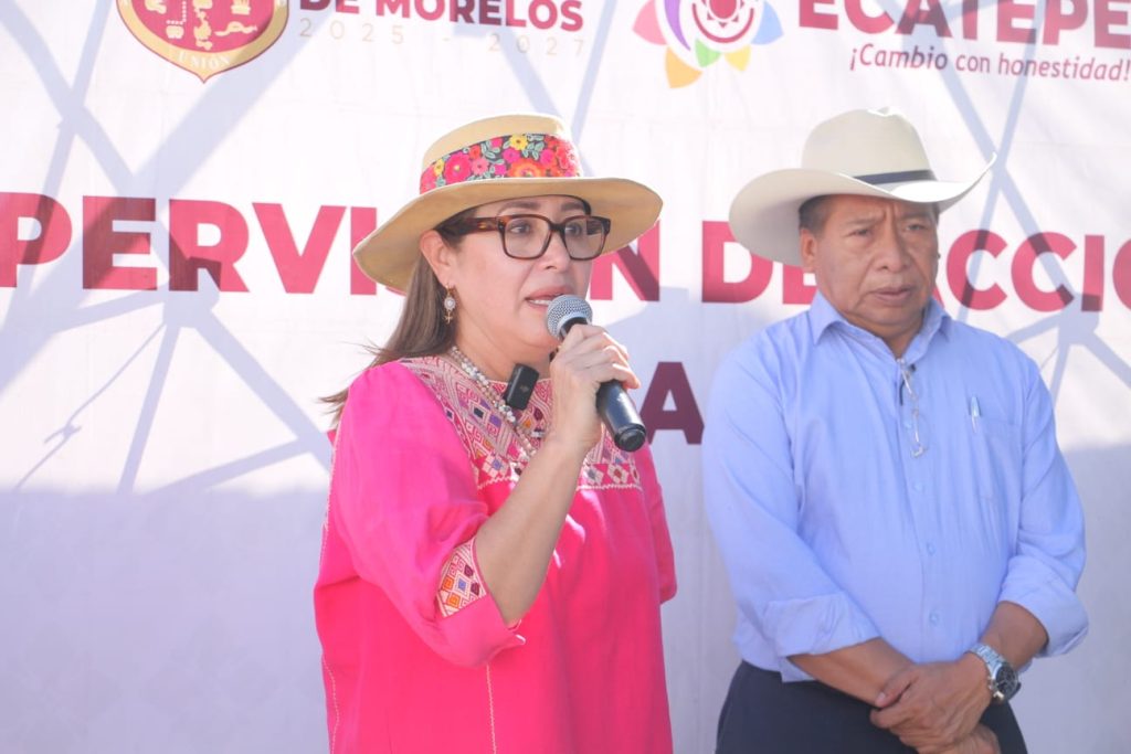 Gobierno de Ecatepec rehabilita tanque de agua en Ciudad Cuauhtémoc