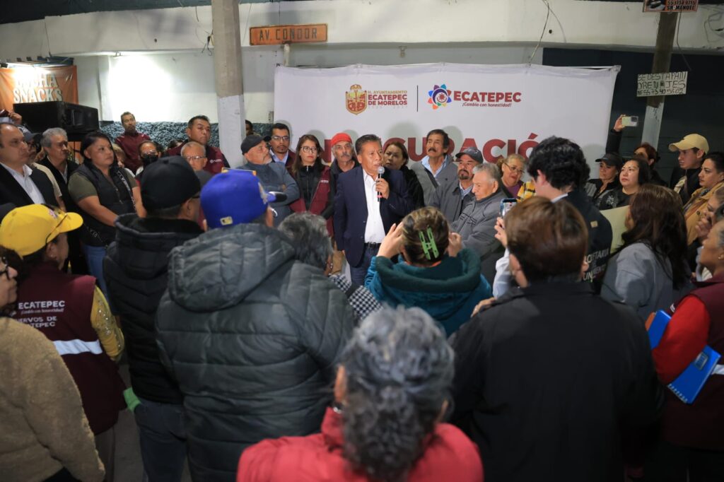 Gobierno de Ecatepec pavimenta calles olvidadas por décadas