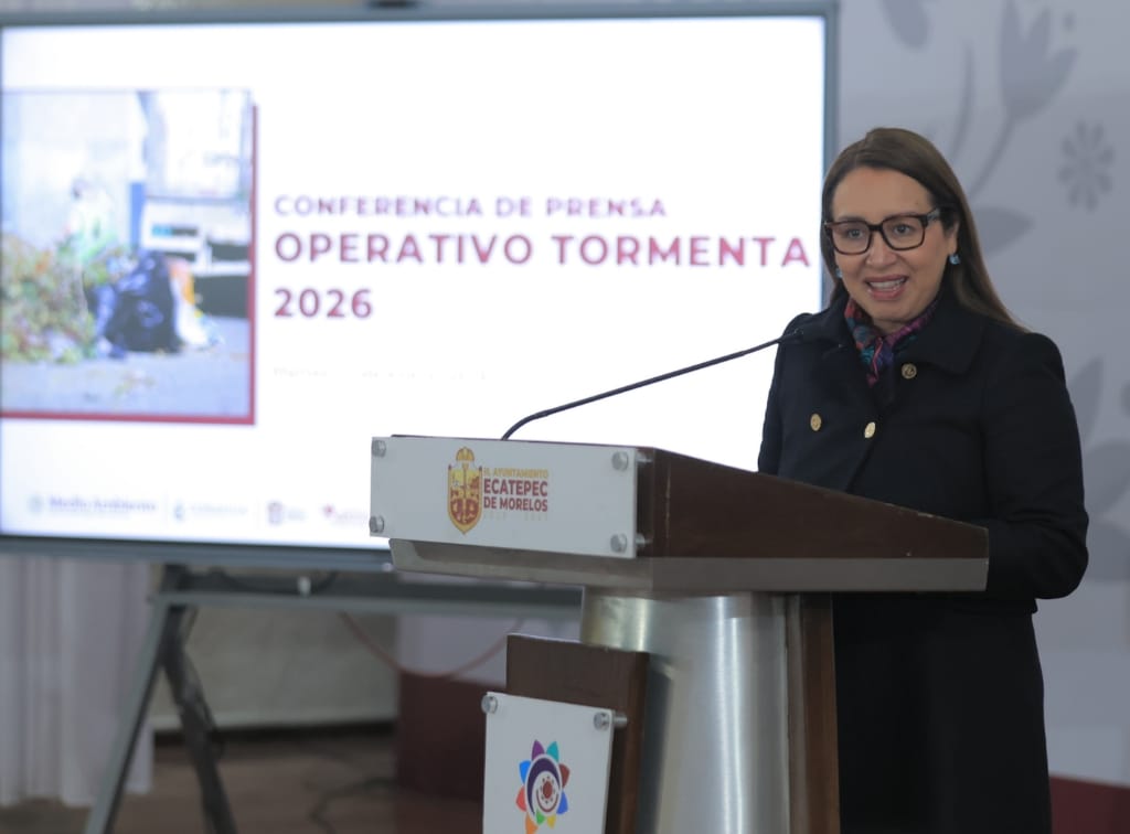 Anuncian gran campaña para reducir 50% las inundaciones en Ecatepec