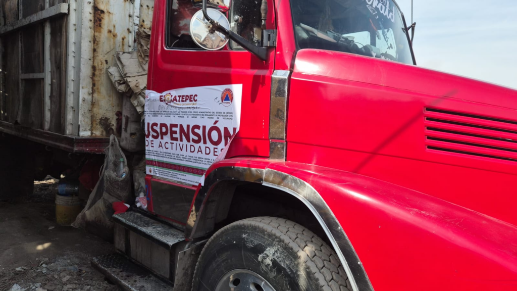 Clausura Gobierno de Ecatepec tiradero clandestino